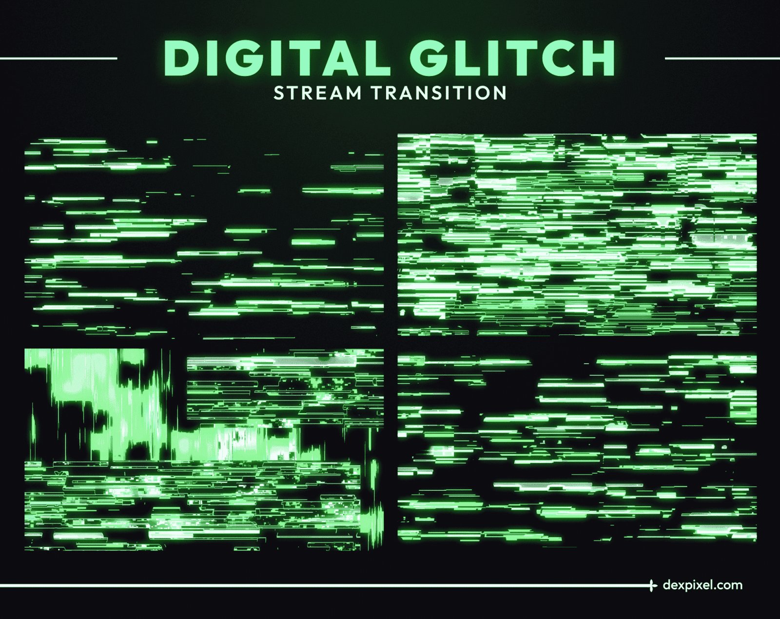 Green Glitch Transition