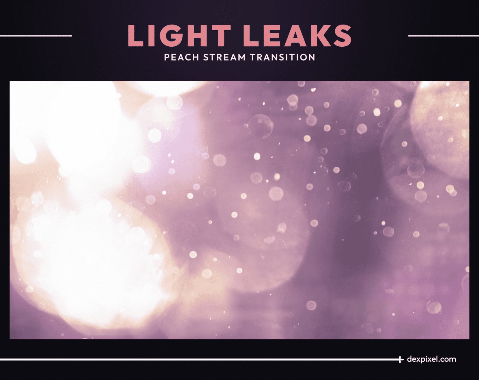 Light Leak Peach