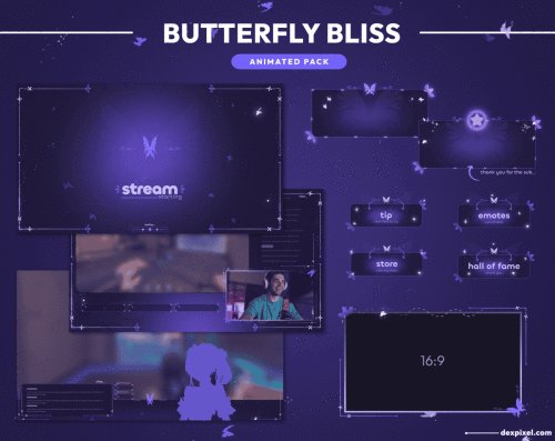 Butterfly Bliss Stream Pack