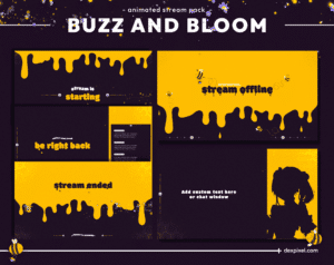 Buzz and Bloom Stream Pack