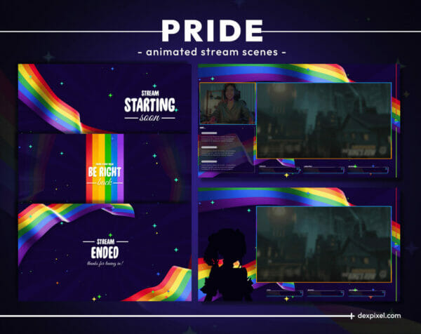 Pride Animated Stream Pack
