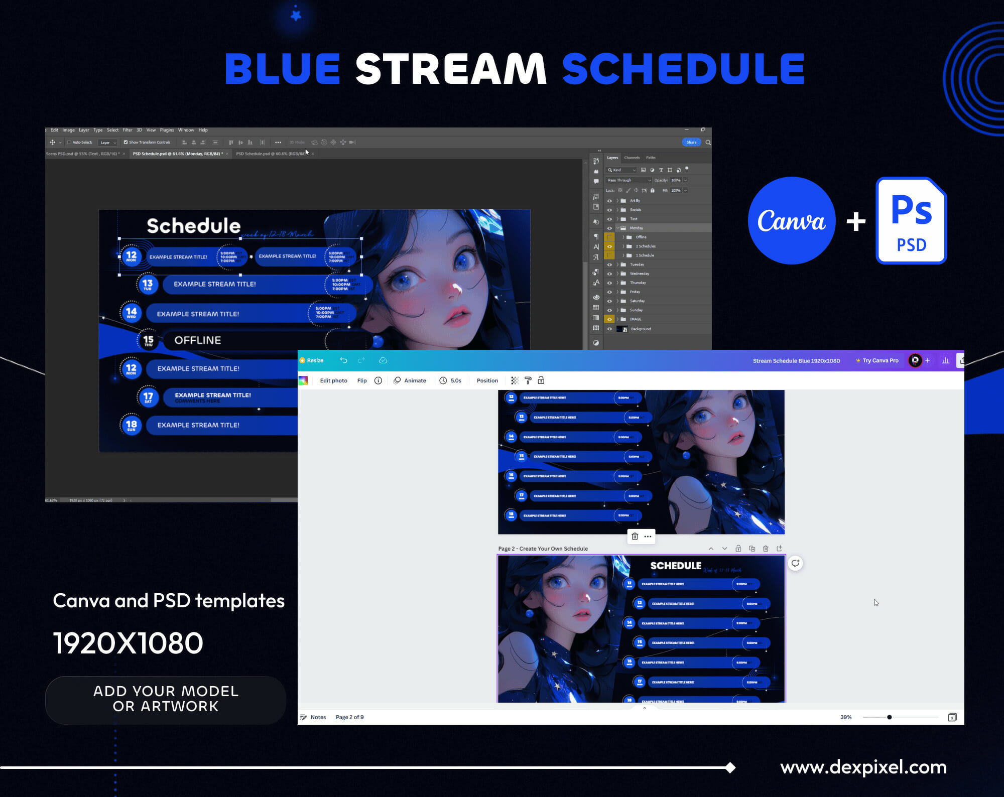 Blue Stream Schedule 11