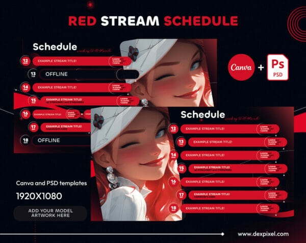 Red Stream Schedule 5