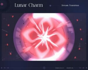 Purple Lunar Charm Stream Pack Transition 3