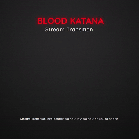 Blood Katana Scary Horror Blood Halloween Stream Transition 1
