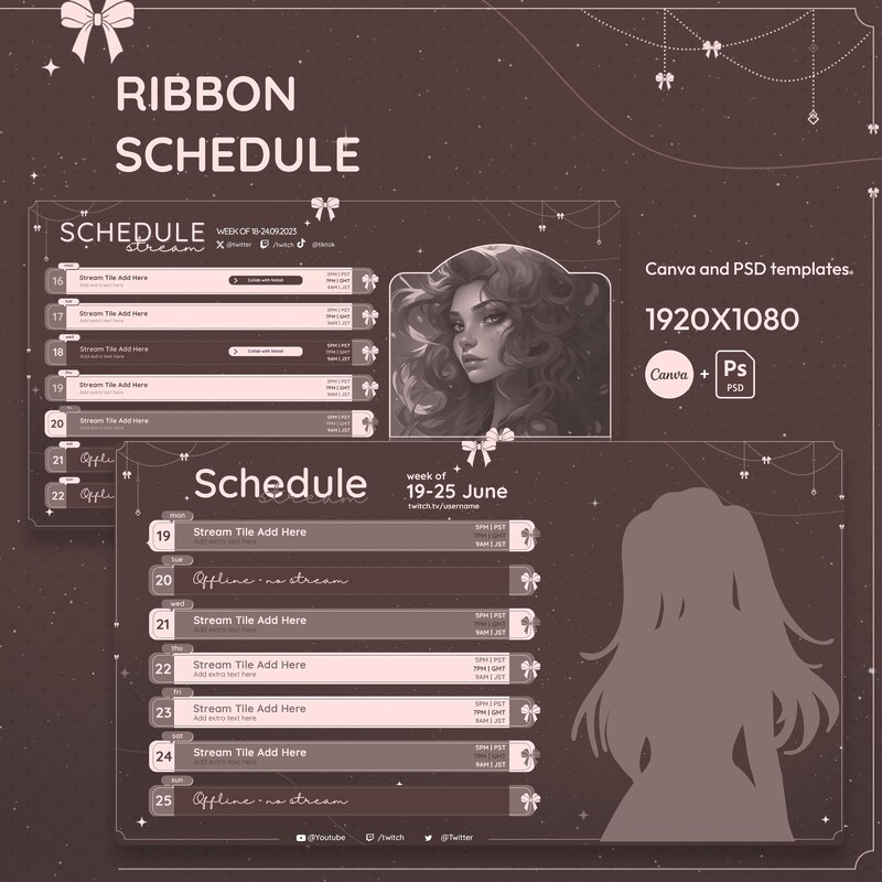 Brown Ribbon Stream Schedule