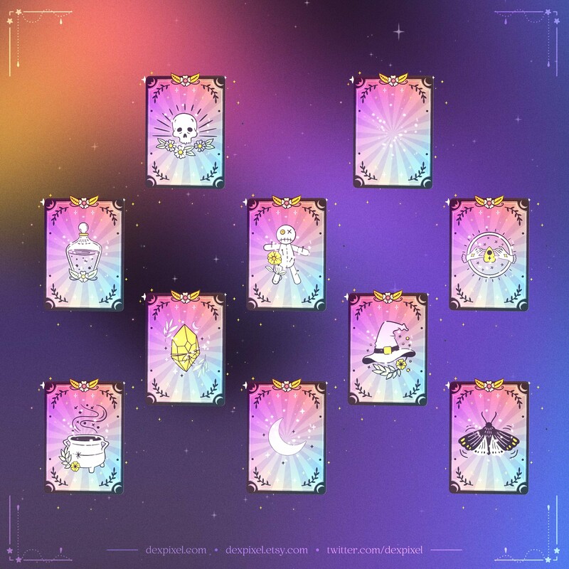 Tarot Cards Preview Rainbow